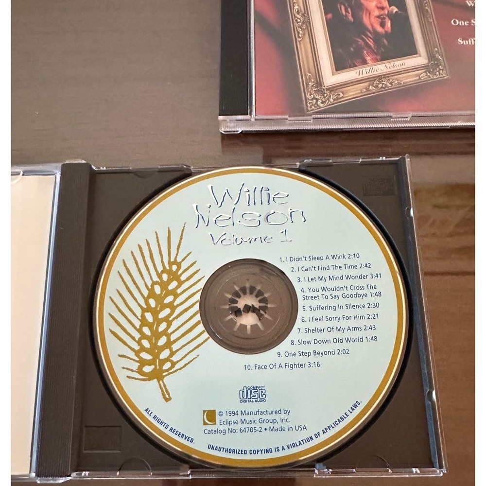 Lot Of‎ 6 Country CDs Willie Nelson Profile The Great Divide Christmas - Picture 2 of 4
